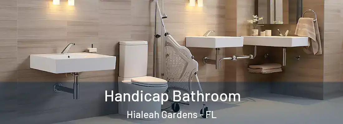  Handicap Bathroom Hialeah Gardens - FL