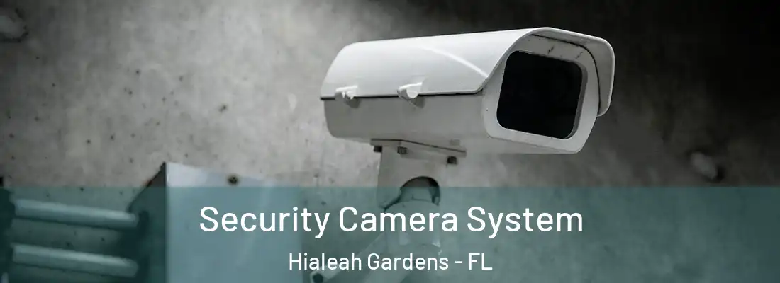 Security Camera System Hialeah Gardens - FL